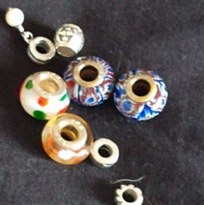 Bundle of Sterling silver charms